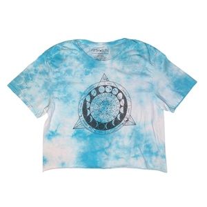 Cropped Tie Dye Tee